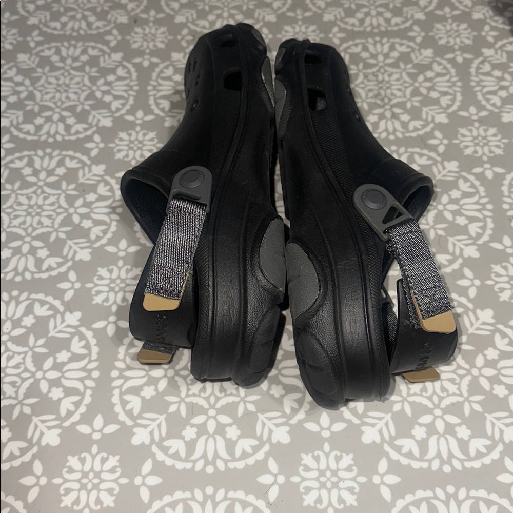 Crocs Black Adjustable Strap Clogs - image 6